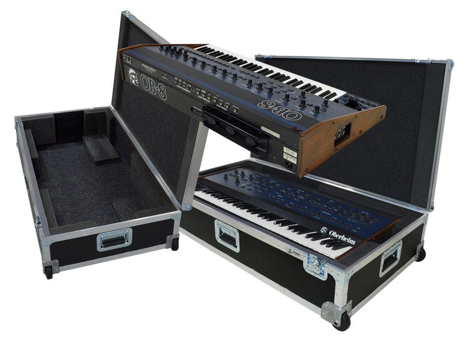 Oberheim OB8 keyboard case by C and C Cases.