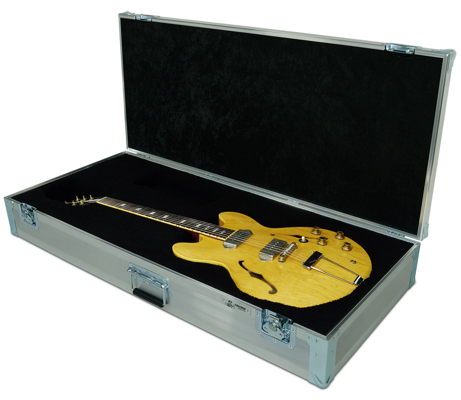 Custom made John Lennon 1965 Casino guitar case by C and C Cases.